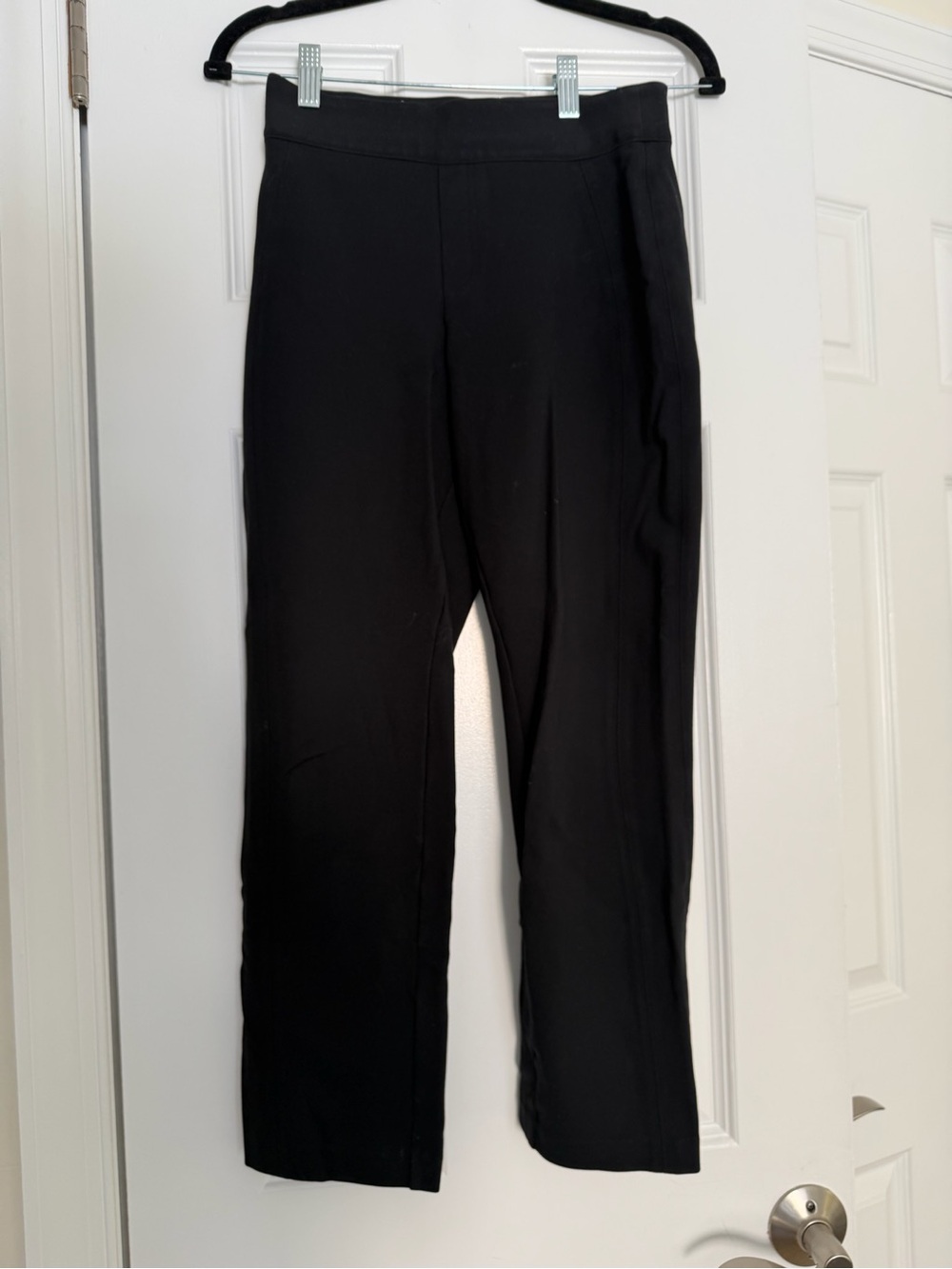 SPANX Women’s Black Cropped Stretch Pants